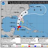 Tormenta tropical Idalia azotaría a Florida como huracán mayor
