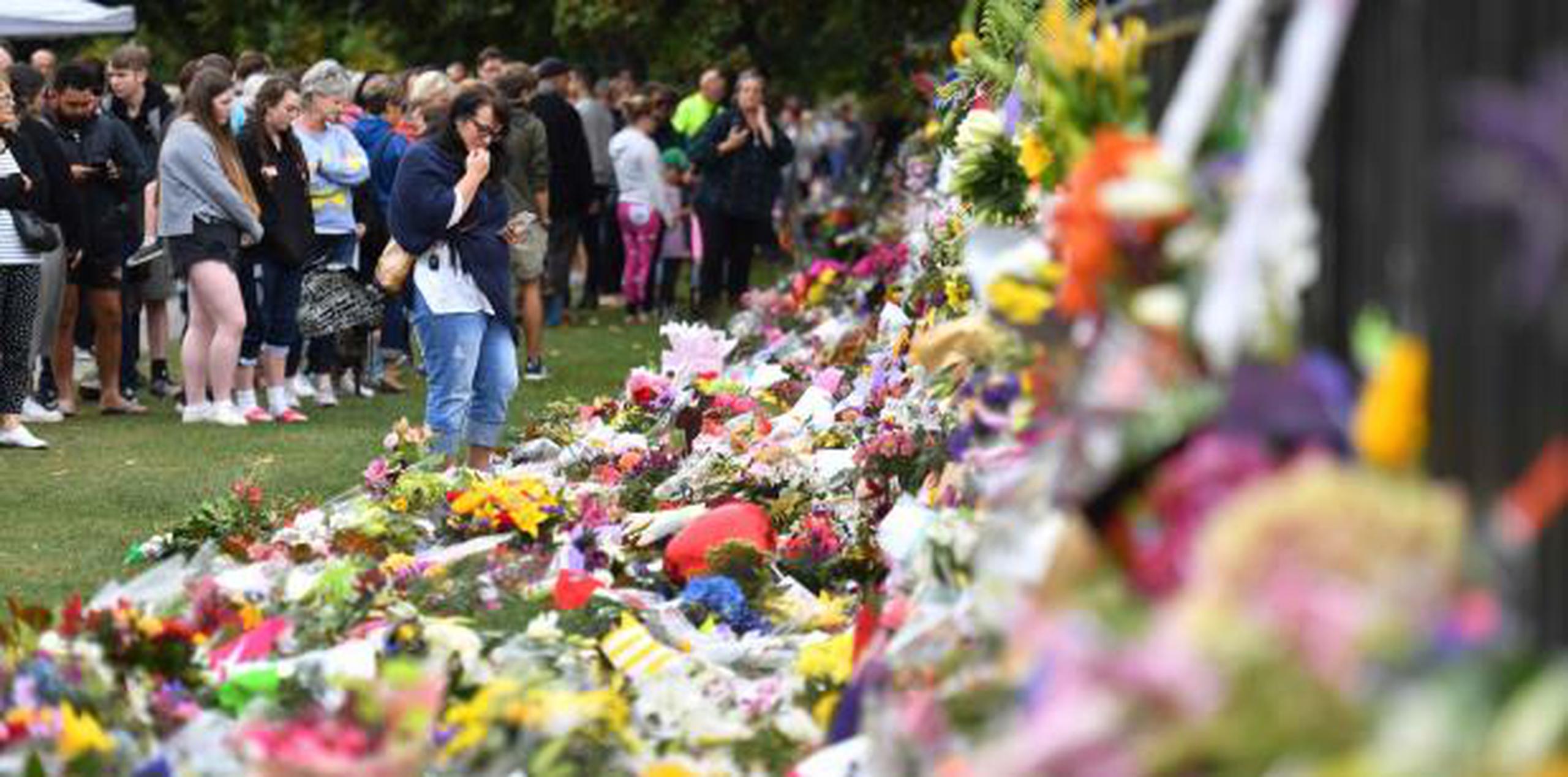 El pasado marzo, en Christchurch, 51 personas fueron asesinadas en un atentado supremacista. (EFE)