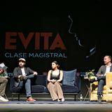 Integrantes del musical “Evita” ofrecen clase magistral a estudiantes