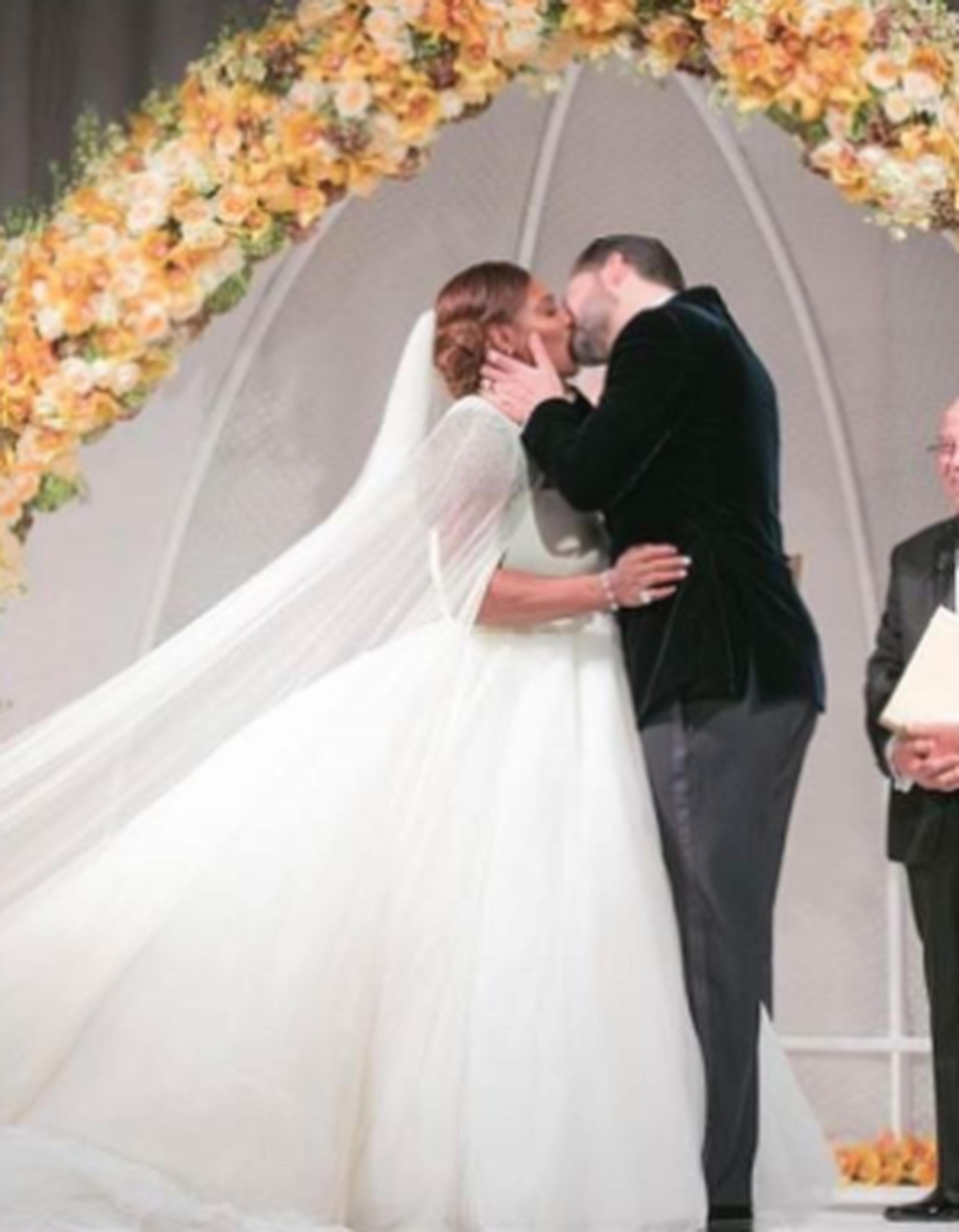 Ohanian subió fotos de la boda en su Instragram (Captura/Instagram)