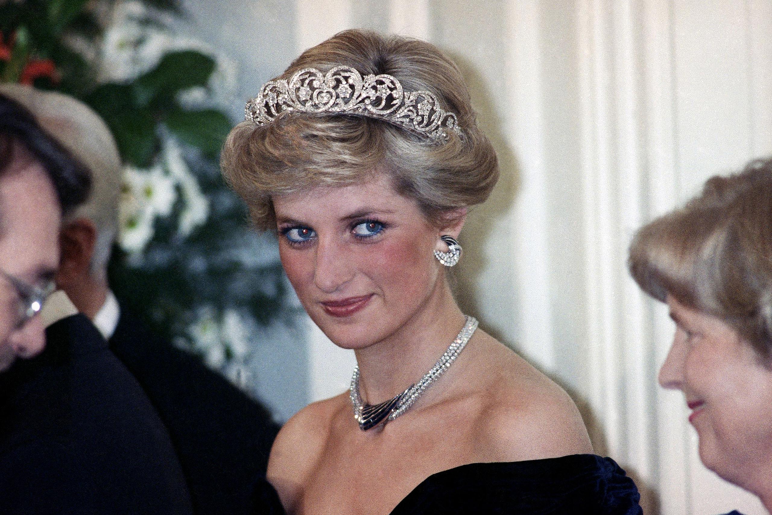 La princesa Diana en 1987.