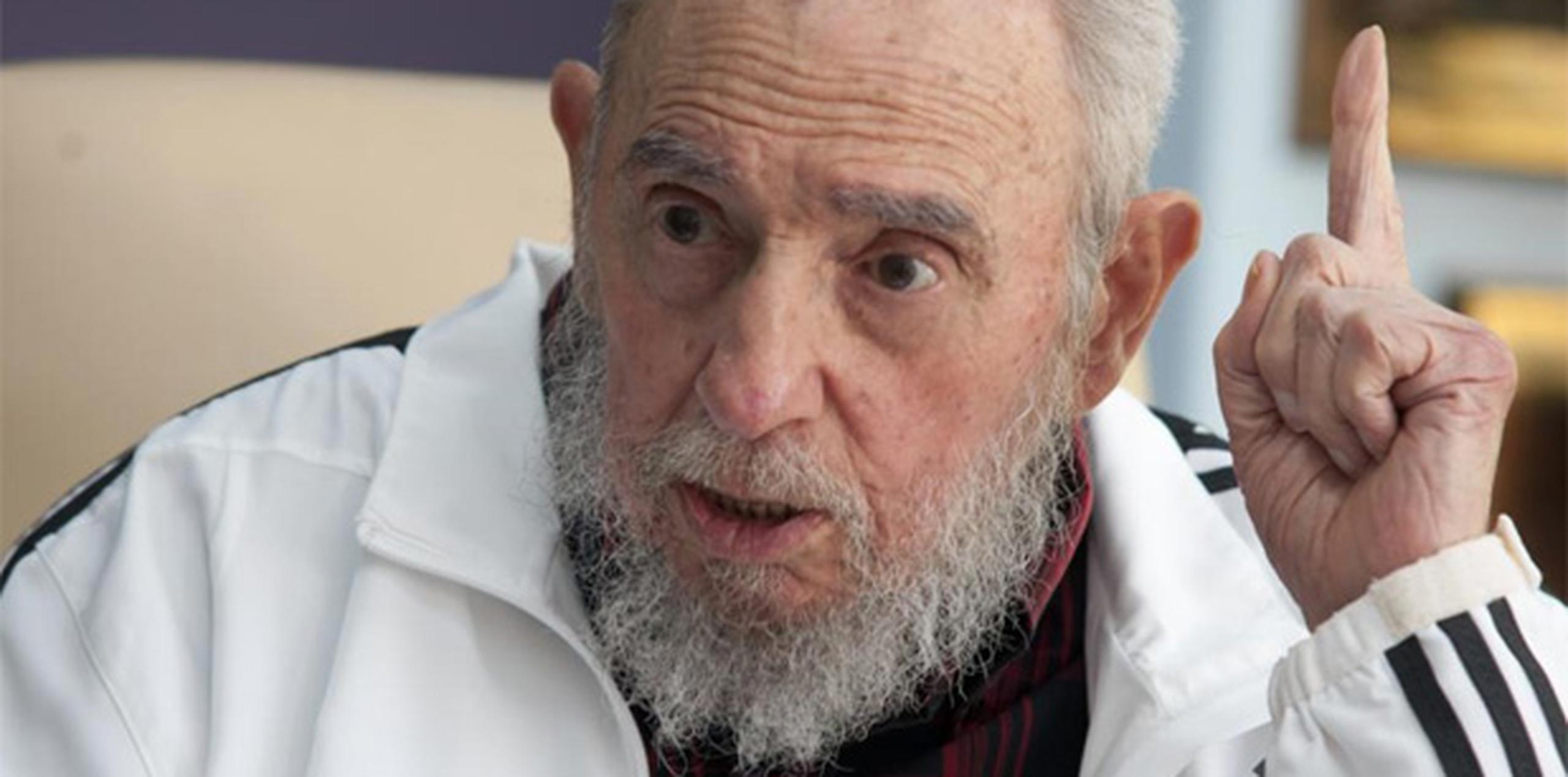Castro de 88 años de edad se encuentra retirado del poder desde 2006. (AP)