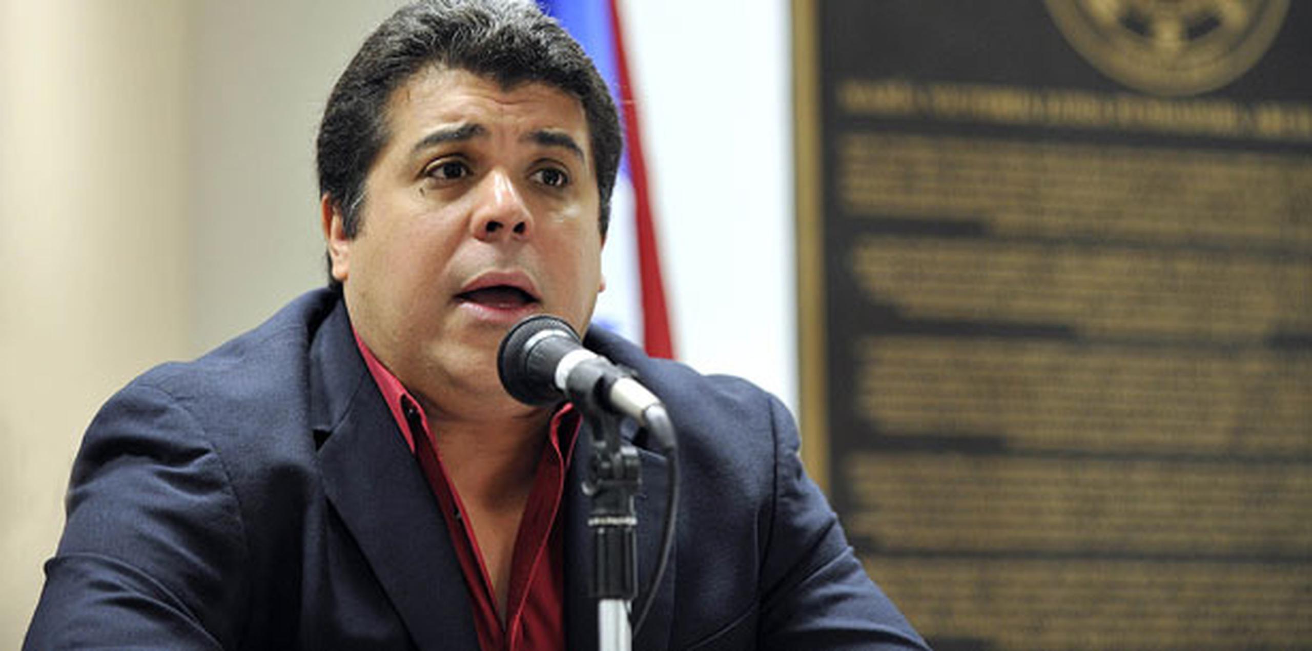 Representante Luis Vega Ramos, presidente de la Comisión cameral de lo Jurídico (Archivo)