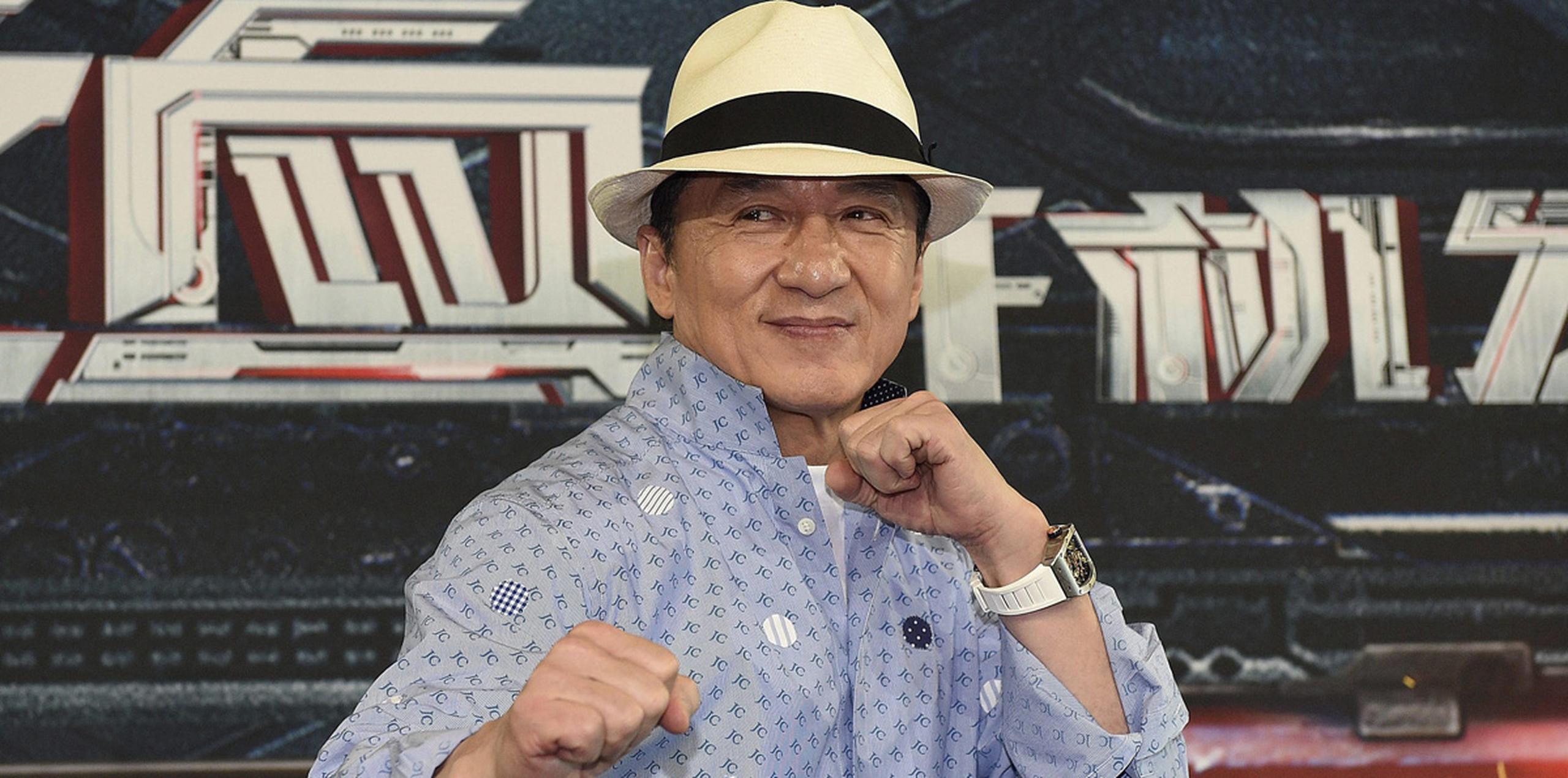 En su comunicado, la Academia destacó que el actor hongkonés Jackie Chan ha desarrollado una "inconfundible" carrera internacional. (EFE)