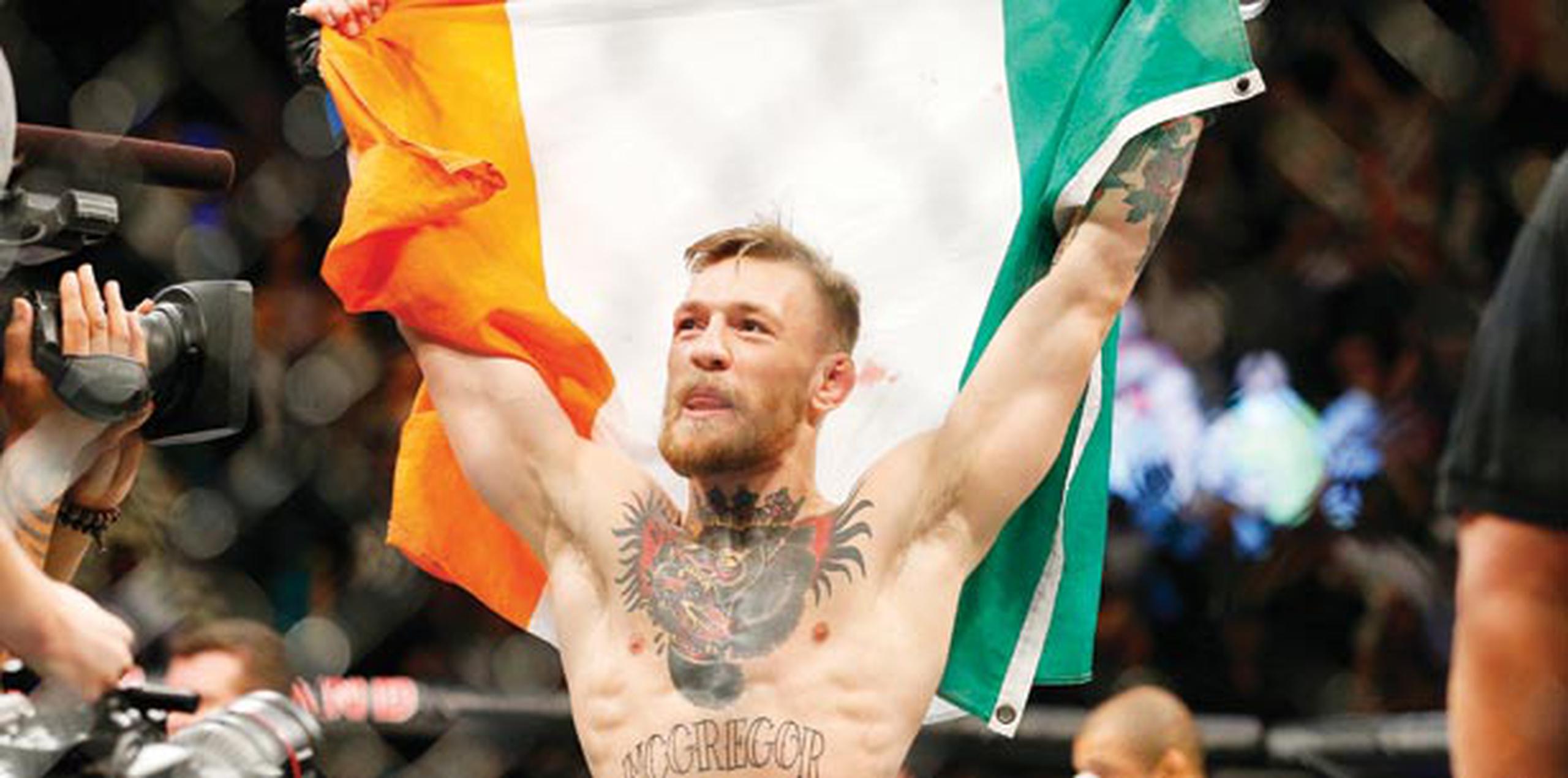 McGregor quiere cumplir su sueño de ser doble campeón en UFC. (Archivo)