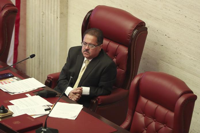 Jose Luis Dalmau, presidente del Senado.