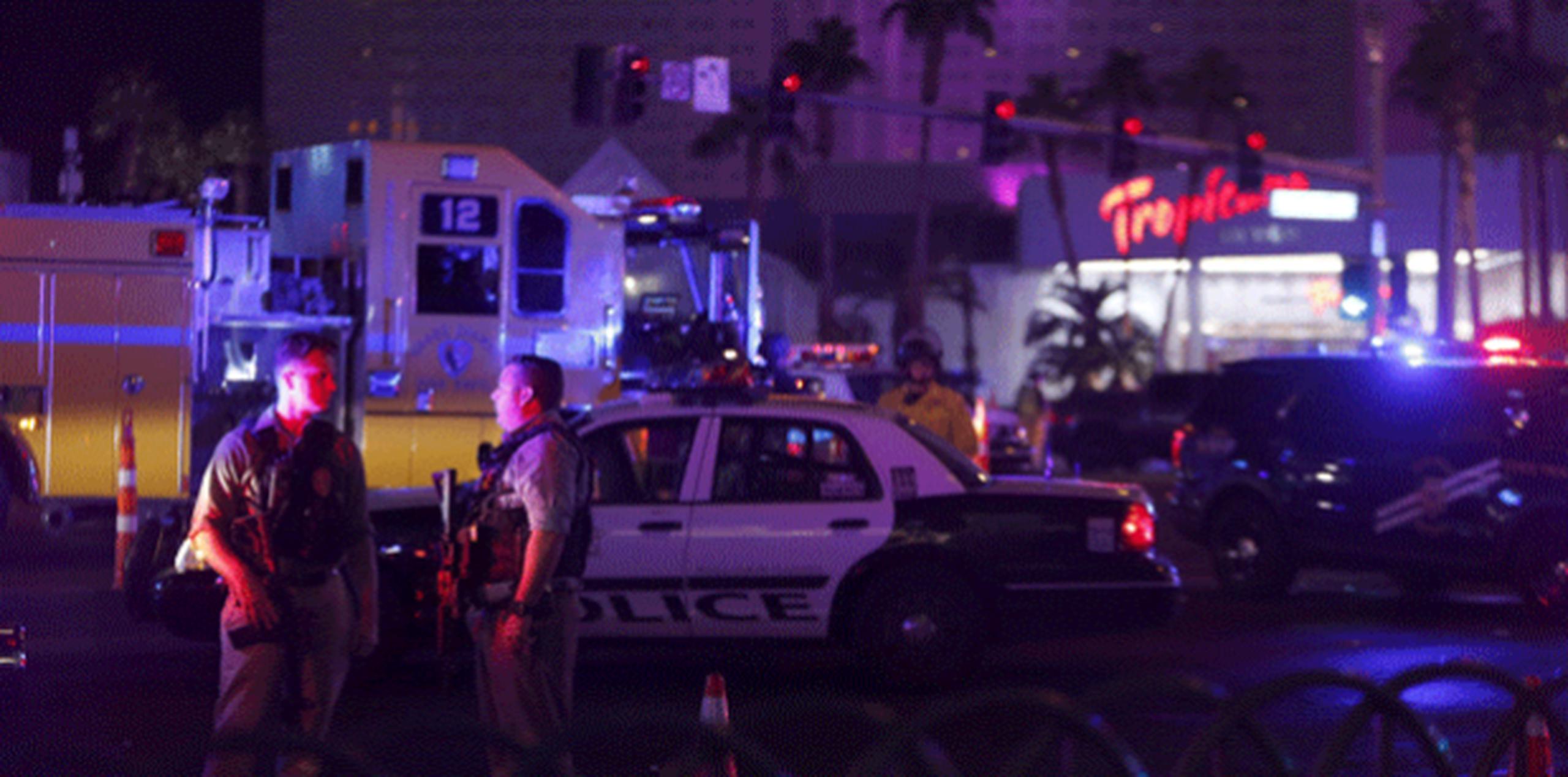 El tiroteo del domingo en Las Vegas, dejó un saldo de 59 muertos y más de 500 heridos. (AP)