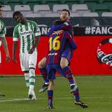 Messi rescata al Barcelona desde el rol de suplente