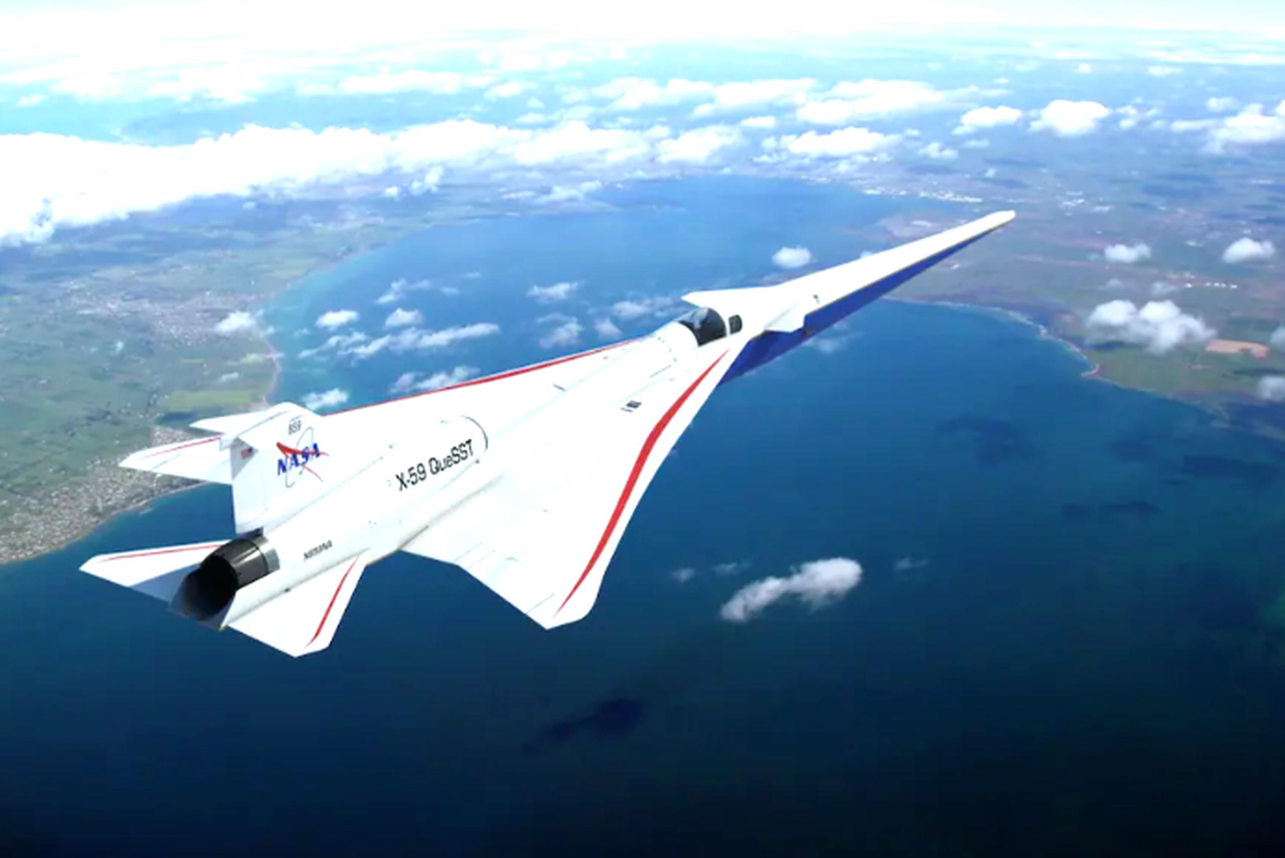 Con 30 metros de largo y 4.27 metros de alto, el X-59 podrá alcanzar una altitud de crucero de 16,764 metros, y volar a 1760 kilómetros por hora (equivalente a Mach 1.42).
