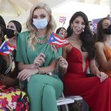 Candidatas de Miss World gritan "Puerto Rico"