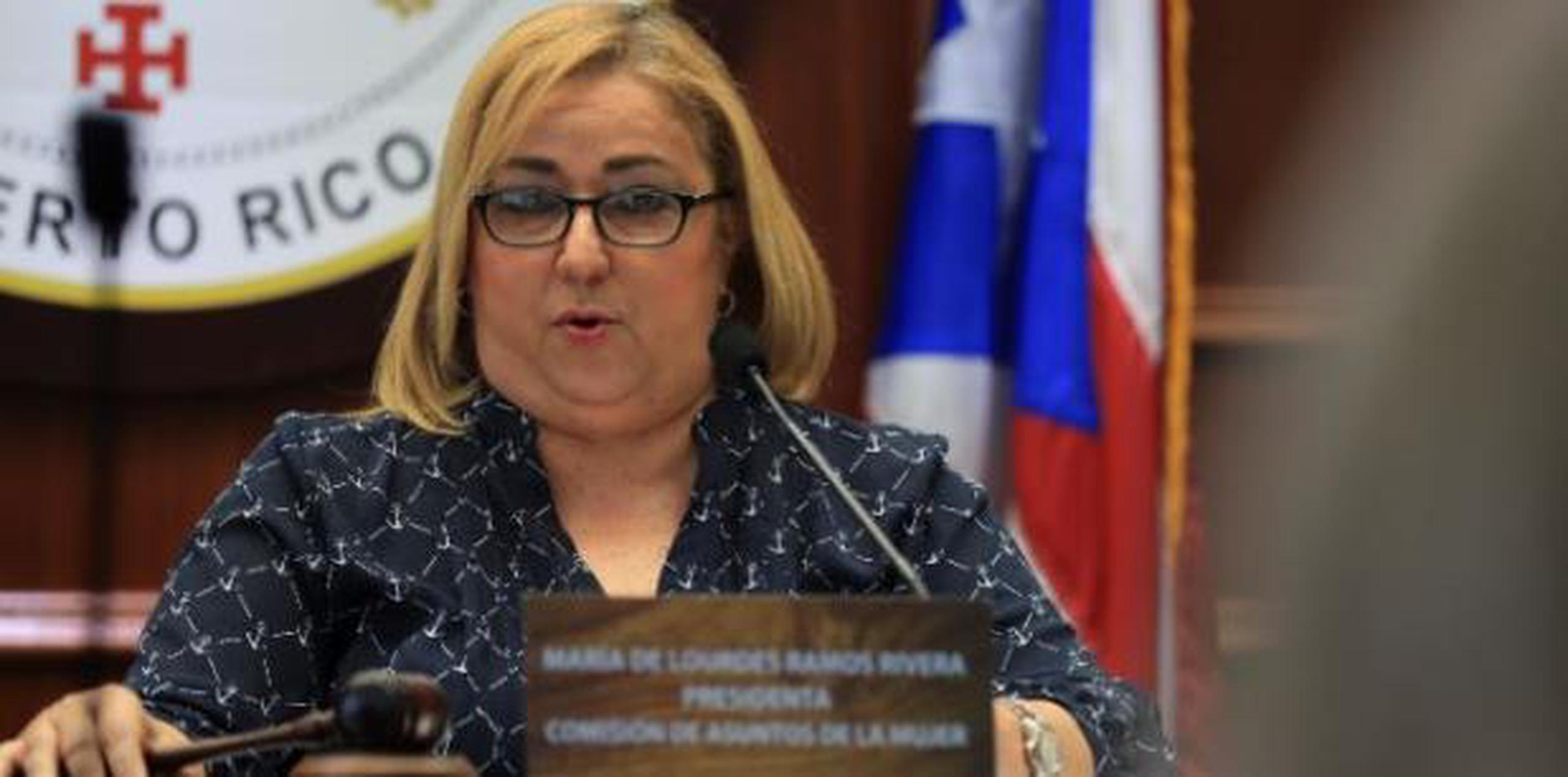 María de Lourdes Ramos Rivera, vicepresidenta de la Cámara de Representantes. (Archivo)