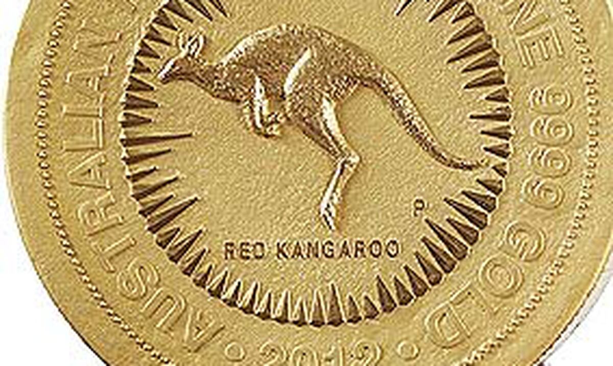 Acuñan la moneda de oro más
