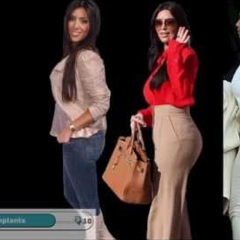 Kim Kardashian y la metamorfosis de su trasero 
