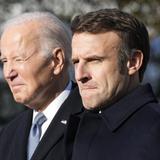 Biden y Macron subrayan su alianza frente a Putin al inicio de su reunión 