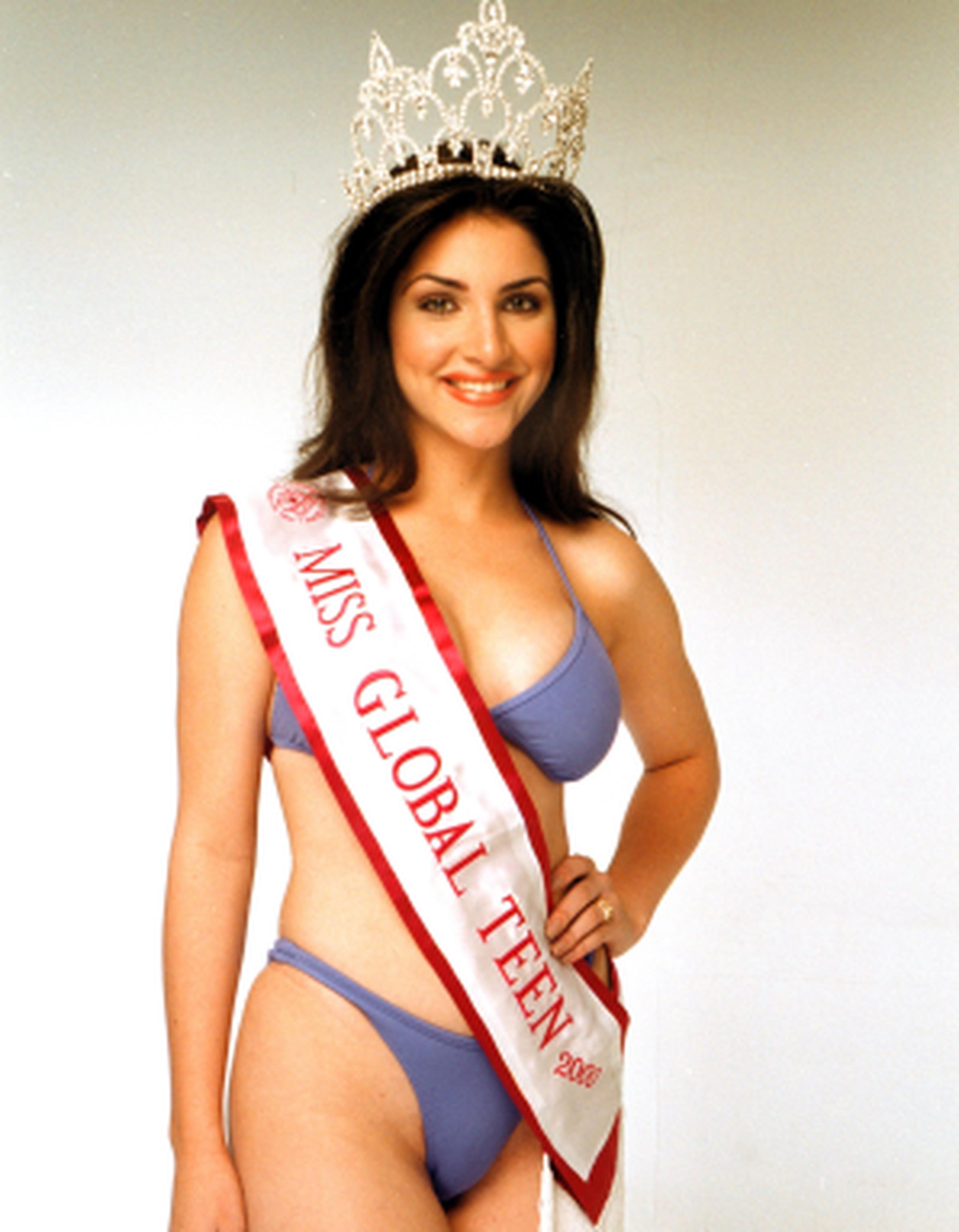 Katiria Soto ganó el certamen de belleza a los 17 años. (Archivo)