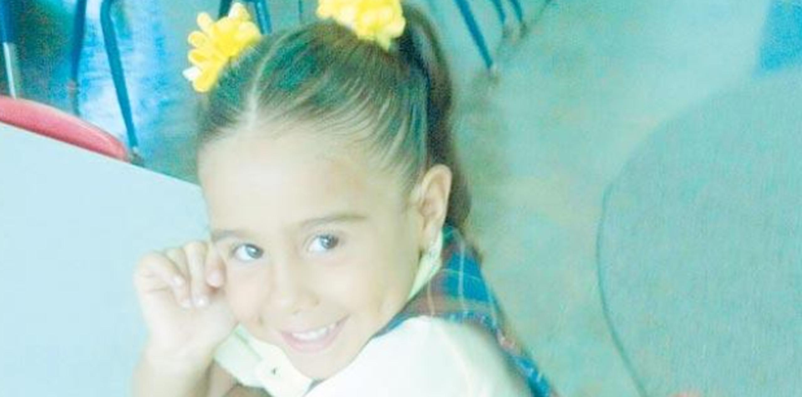 Arianys Rosa Luquis, de 8 años. (Archivo)