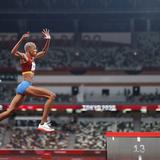Descalificada en salto de longitud la campeona olímpica Yulimar Rojas