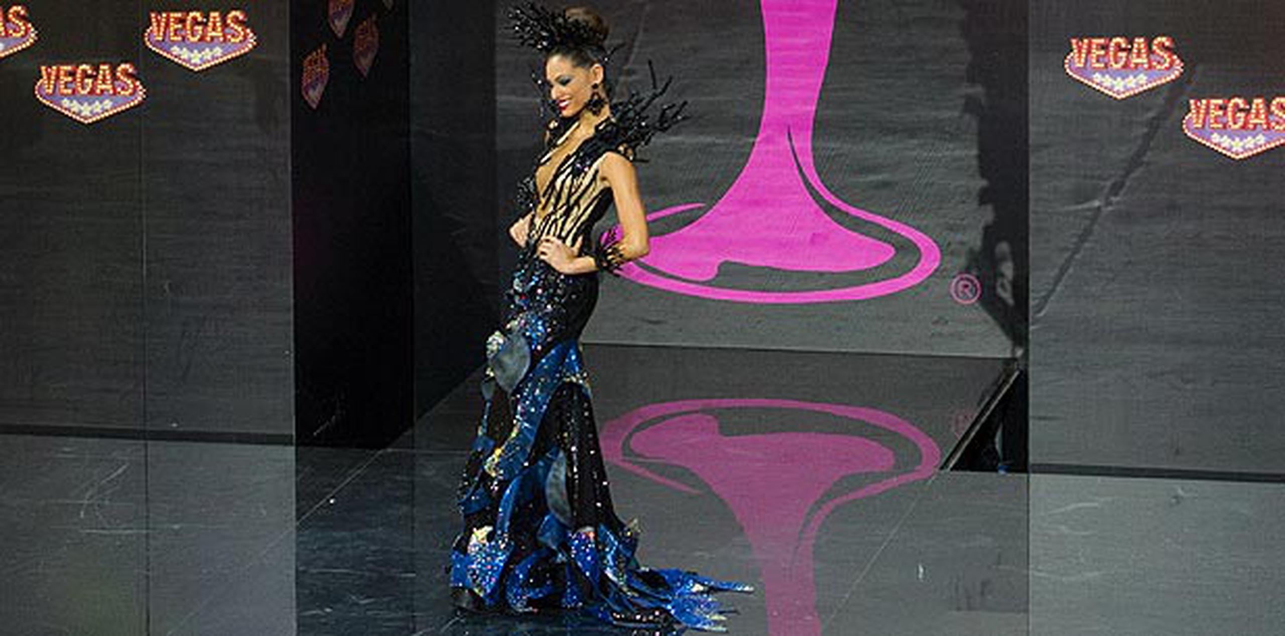 La competencia se celebró en el Vegas Mall en Moscú (HO/Miss Universe Organization)