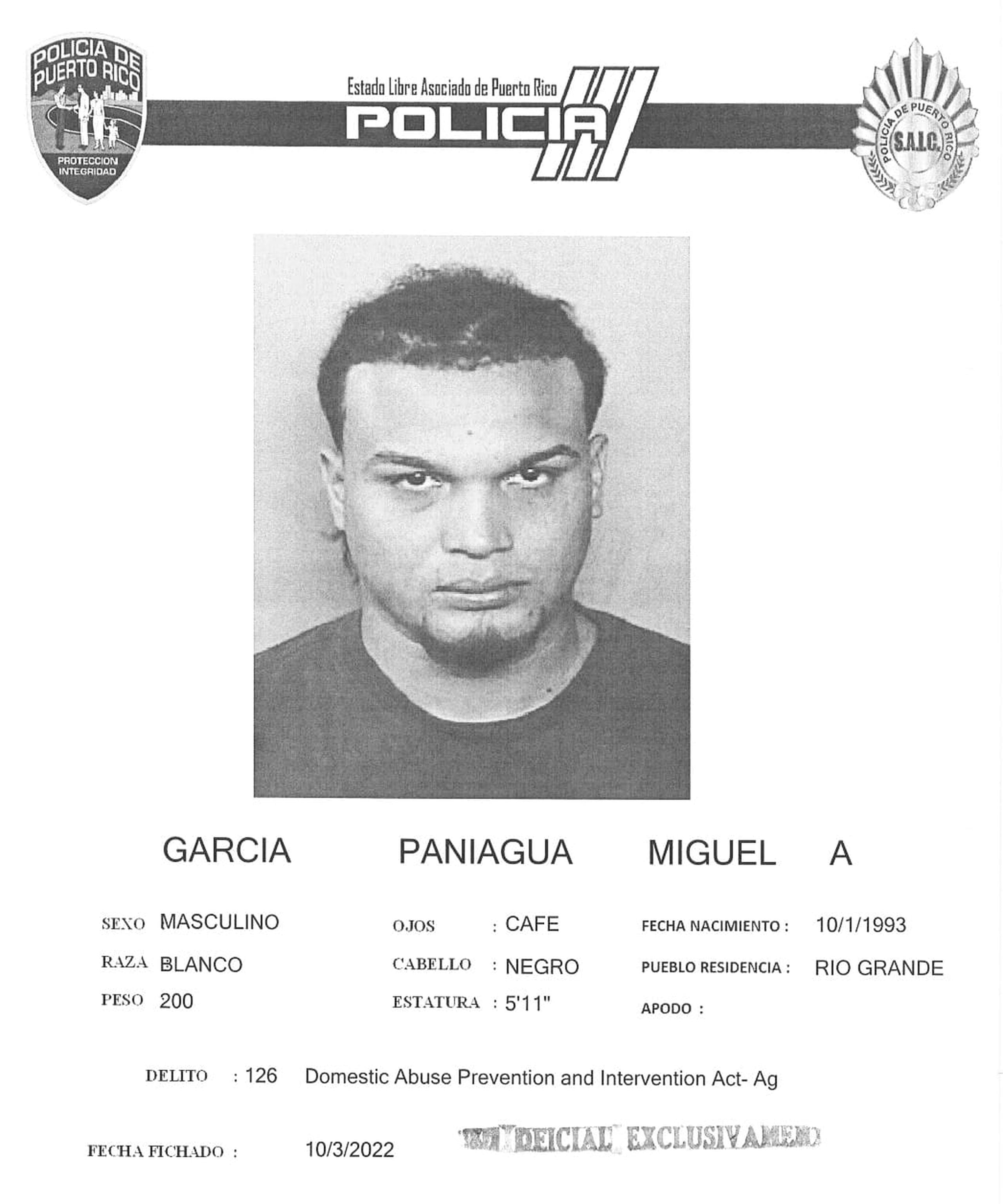 Miguel A. García Paniagua fue asesinado en la calle Lucila Silva de la barriada La Perla, en San Juan.