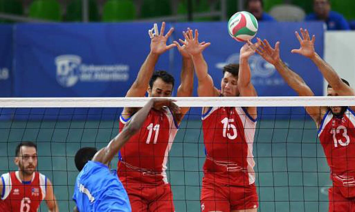 Primera victoria del equipo masculino de voleibol en Barranquilla