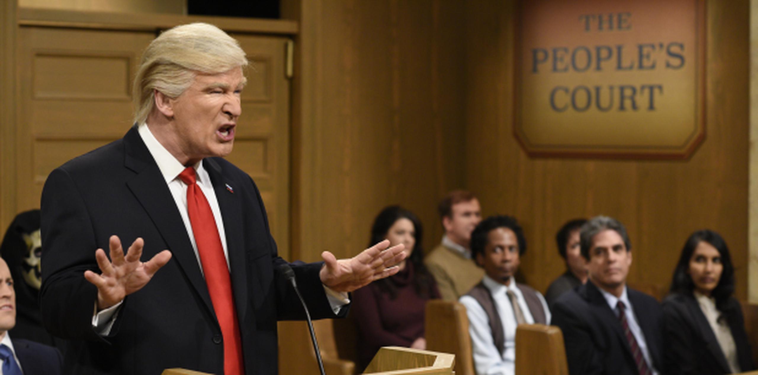 El actor aseguró muchas más apariciones como Trump en "Saturday Night Live". (AP)