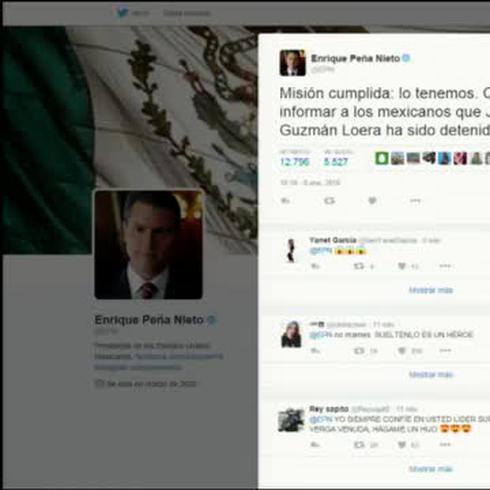 Tuits anuncian la captura del "Chapo"