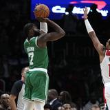 Jaylen Brown encesta 36 puntos en triunfo de Celtics sobre Wizards