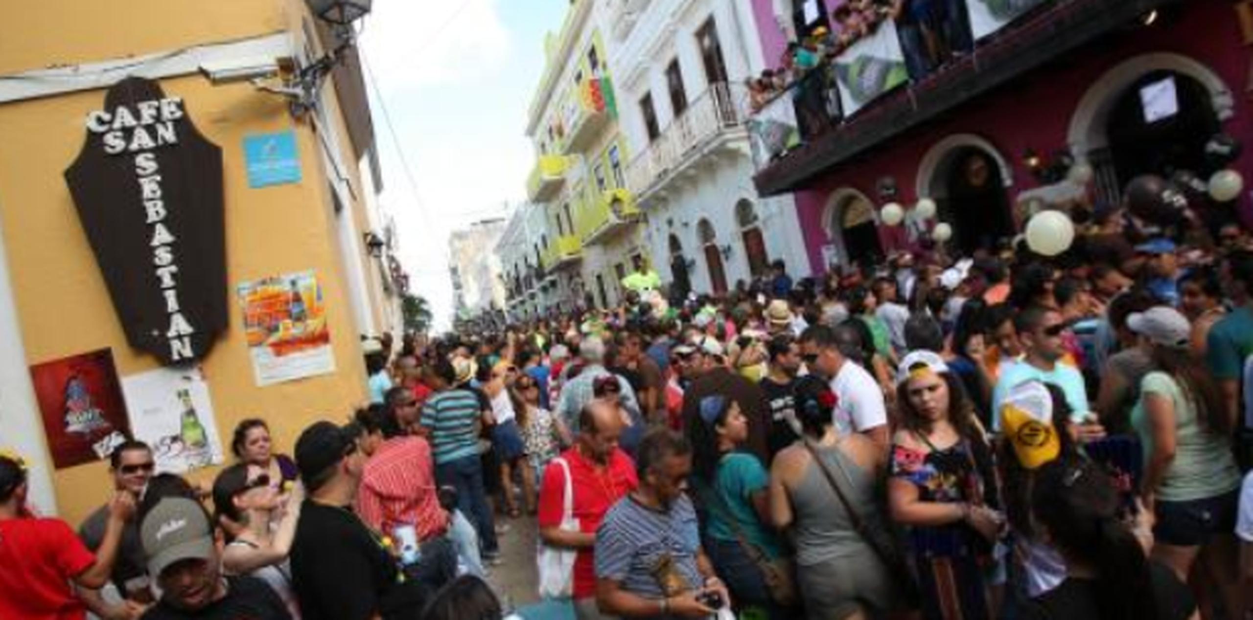 Las Fiestas de la Calle San Sebastián comienzan hoy y terminan el domingo. (Archivo)

