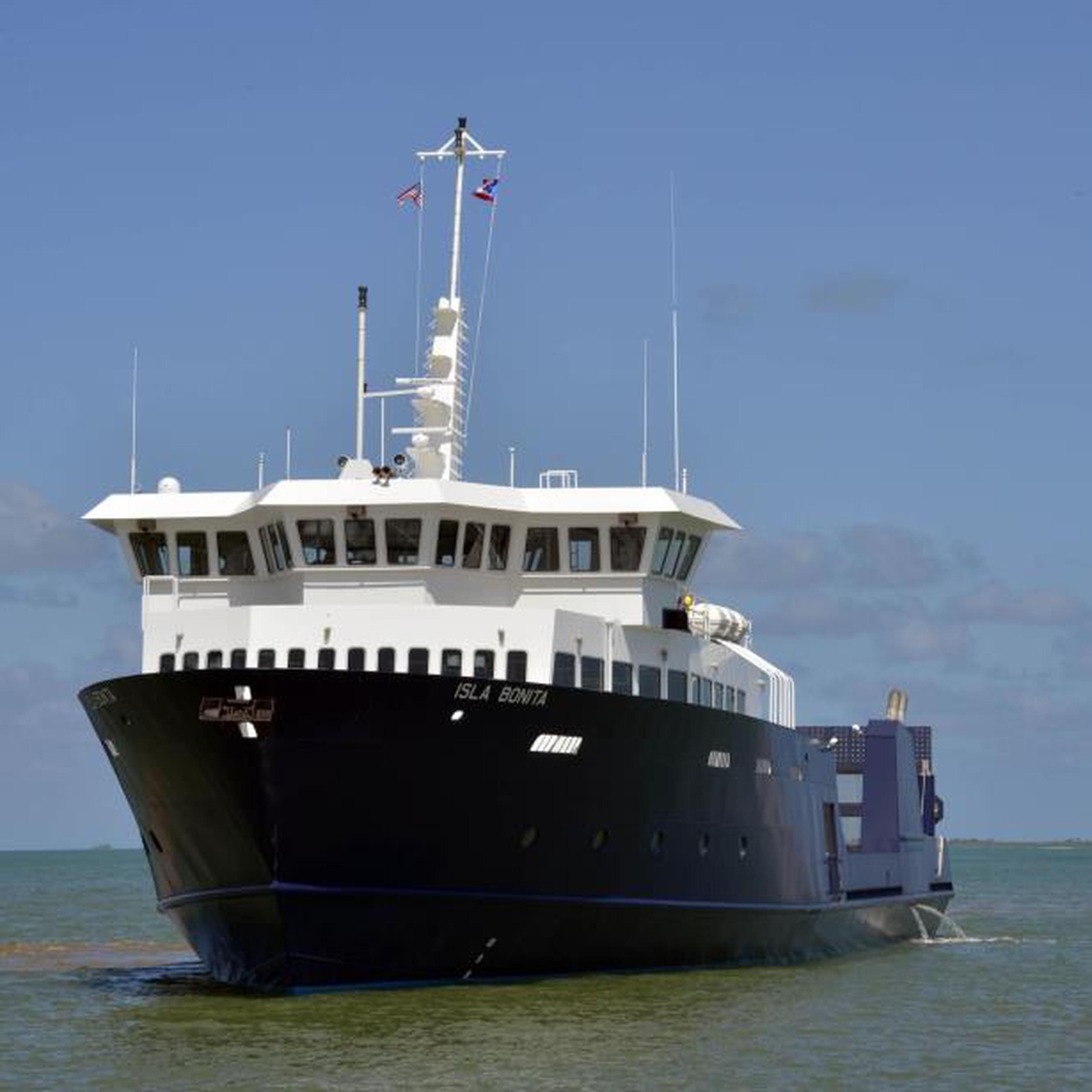 Isla Bonita es la embarcación que a principios de marzo se averió y dejó sin servicio de transporte de carga durante tres días a Vieques y Culebra. (Archivo)