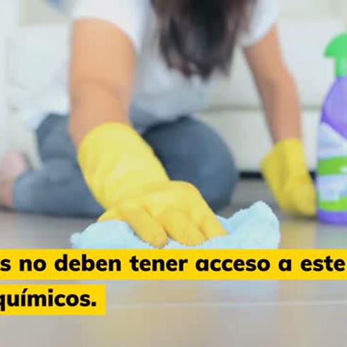 Consejos para usar desinfectantes de forma segura
