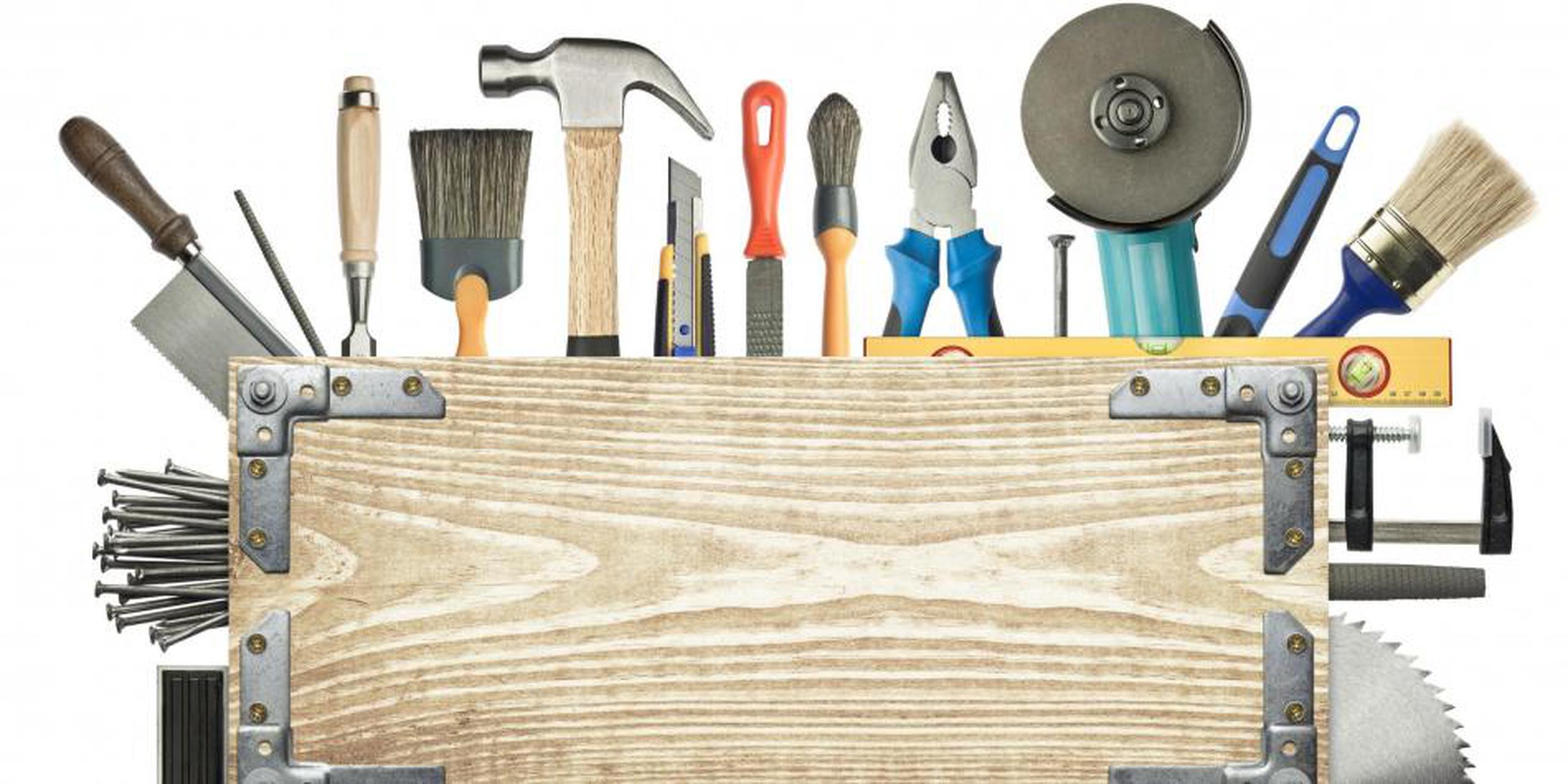 Es importante tener una caja de herramientas básica que te permita realizar distintos tipos de arreglos. (Archivo)