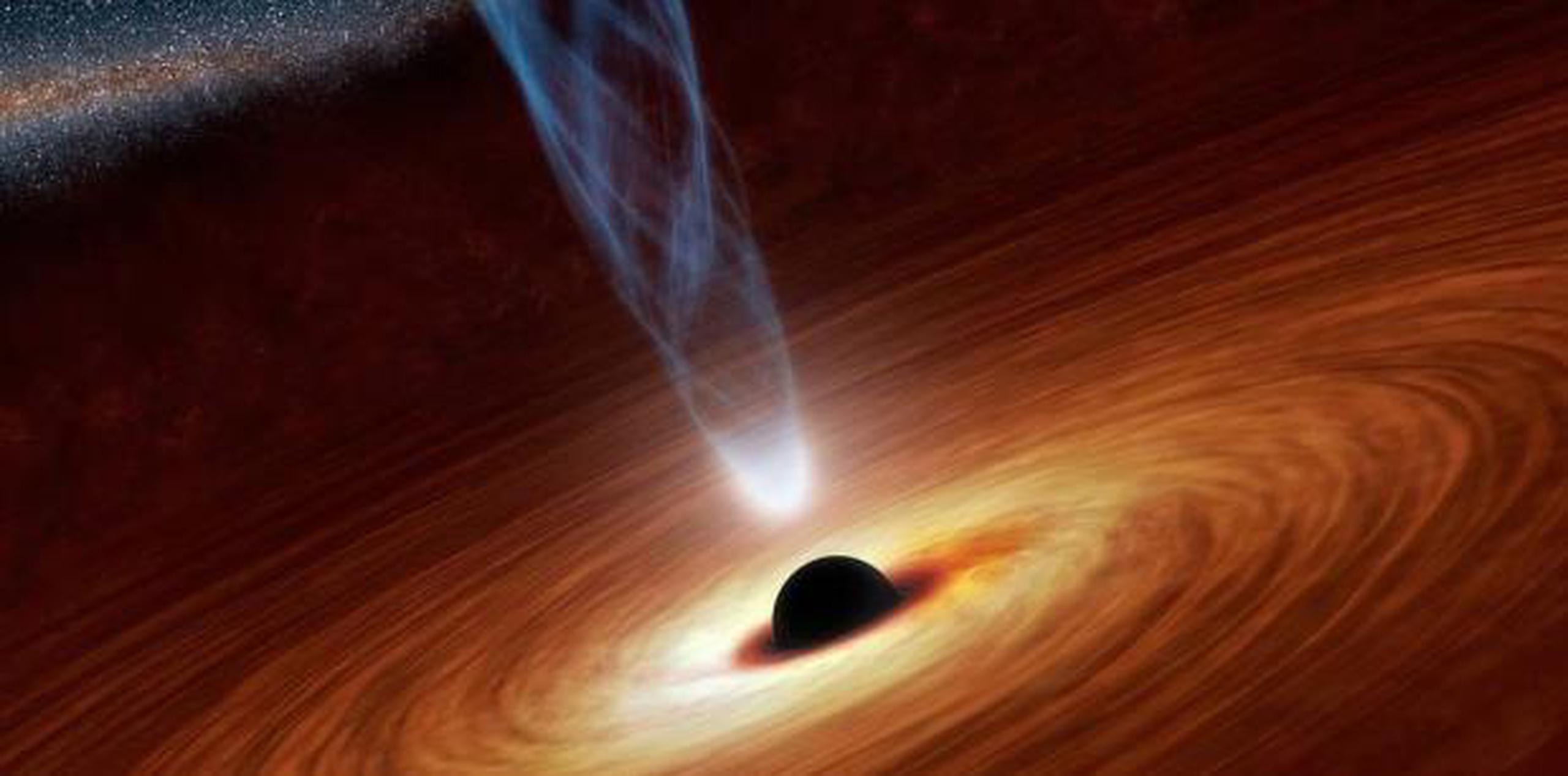 Los agujeros negros son regiones del espacio tan masivas que ni la luz puede escapar. (NASA / GDA)