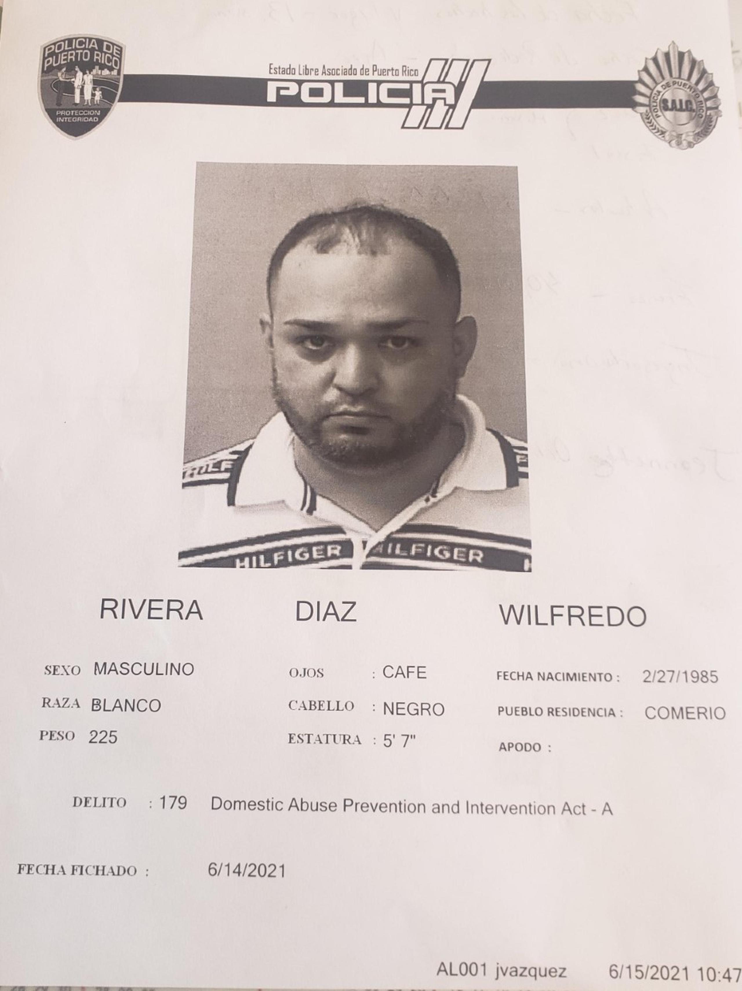 La vista preliminar contra Wilfredo Rivera Díaz fue pautada para el 1 de julio.