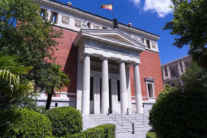 Sede de la Real Academia Española, en España.