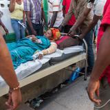 Aumentan a 95 los muertos en la explosión del camión cisterna en Haití 