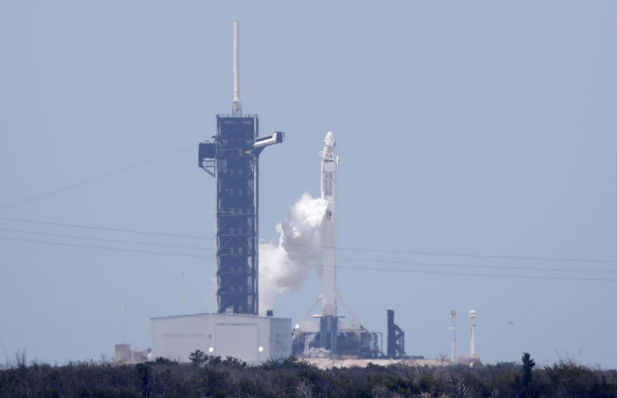 La cápsula Dragon se lanzó el pasado 6 de diciembre en un cohete Falcon 9 de SpaceX desde el Complejo de Lanzamiento 39A en el Centro Espacial Kennedy de la NASA en Florida.