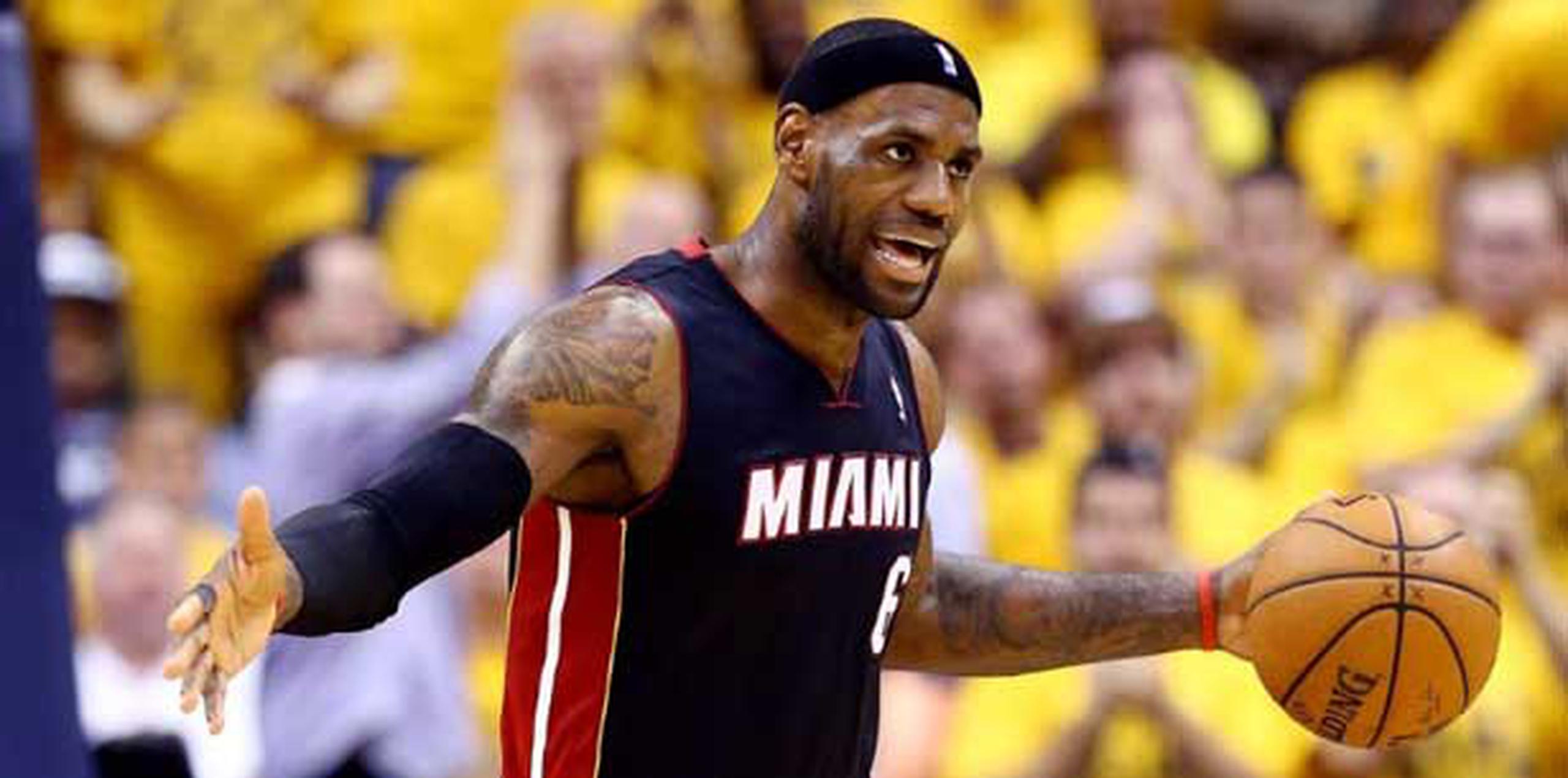 Para la estrella del Heat, el equipo de Miami no es el más talentoso de la liga. (AFP)