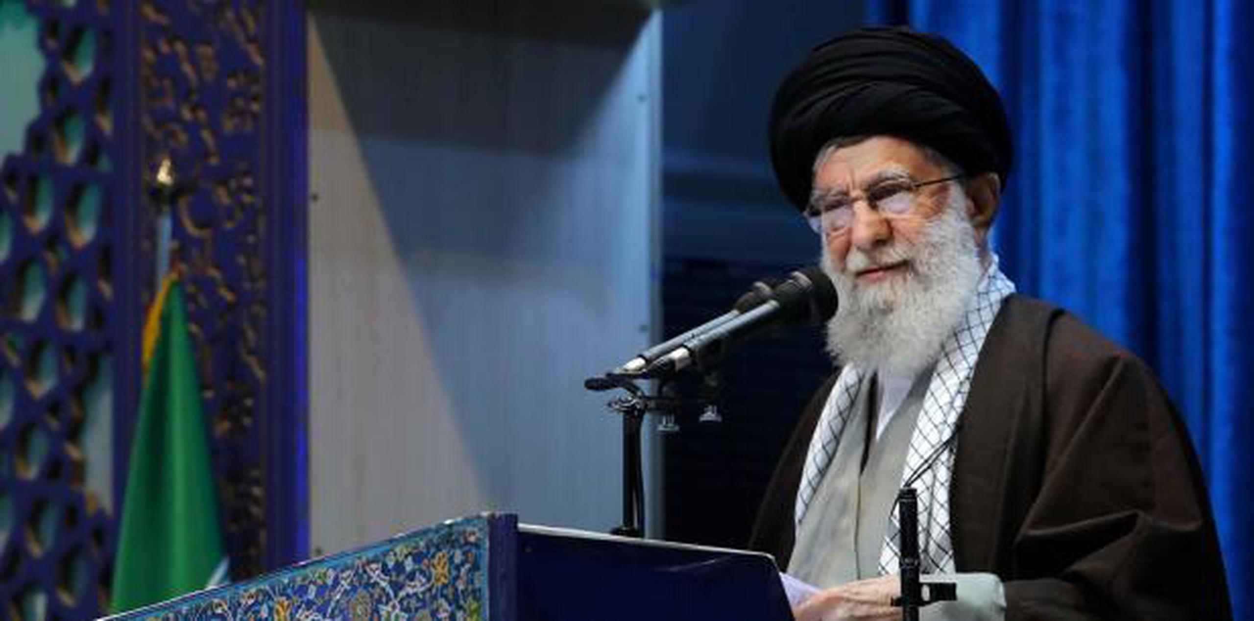 Ali Jamenei, líder supremo de Irán. (AP)