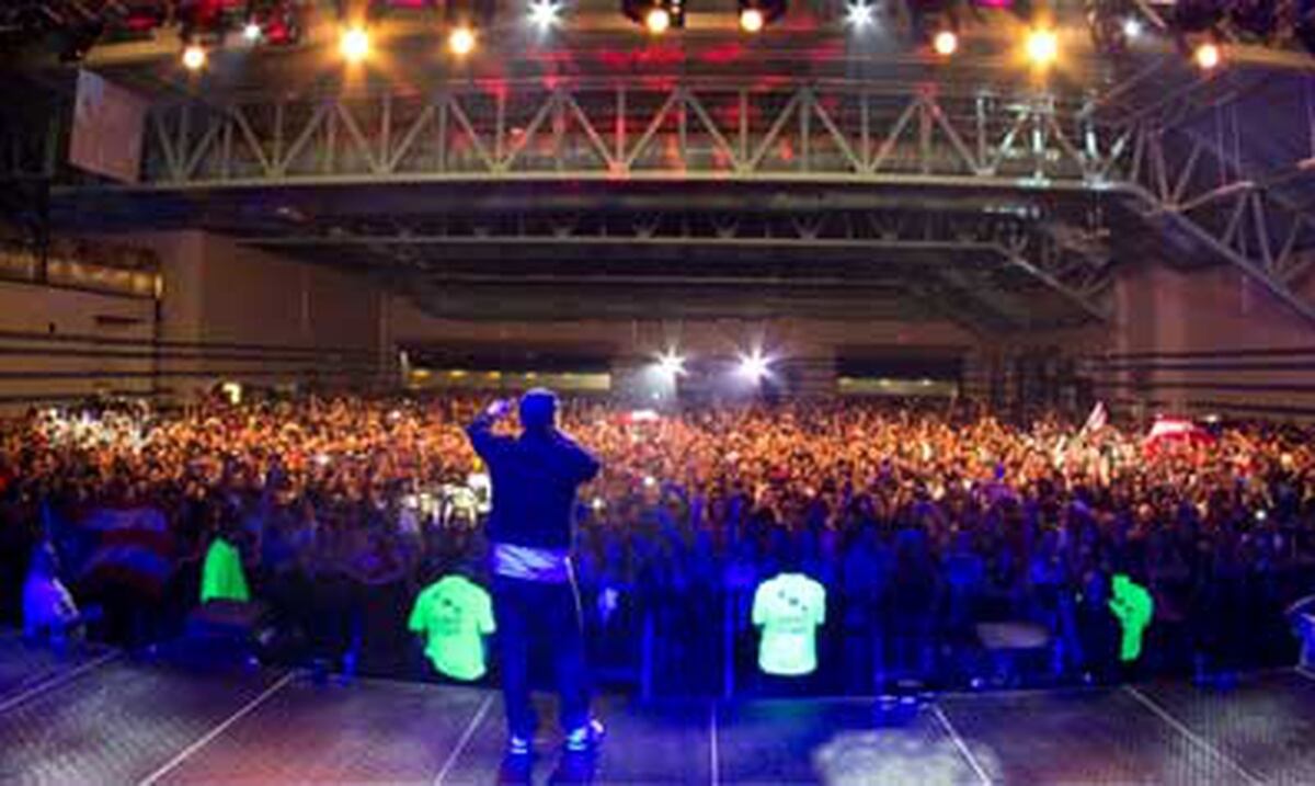 Daddy Yankee se presentó en Texas Primera Hora