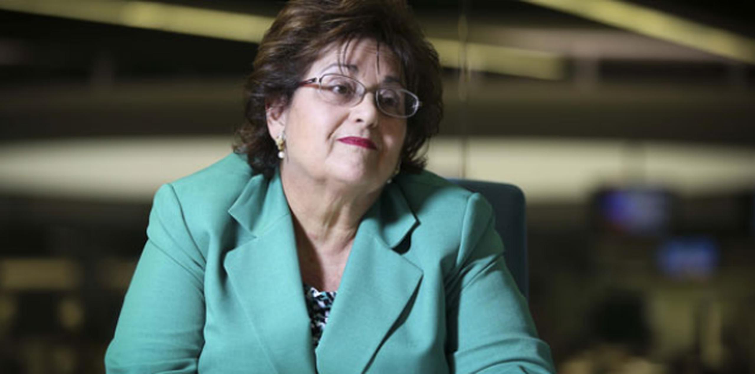 En la foto, la jueza presidenta del Tribunal Supremo de Puerto Rico, Liana Fiol Matta. (Archivo)