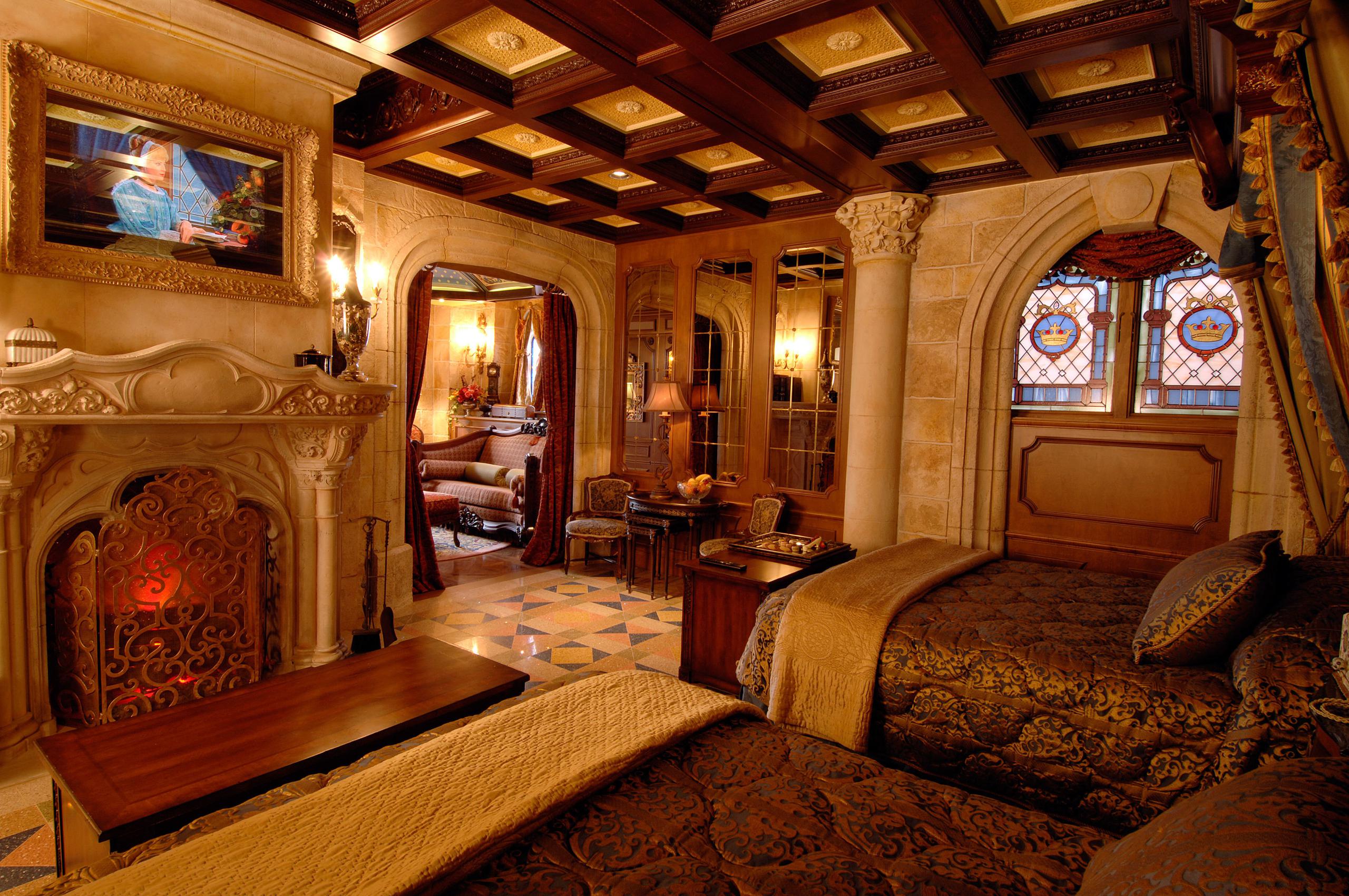 Suite en el castillo de Cinderella. (Disney Parks)