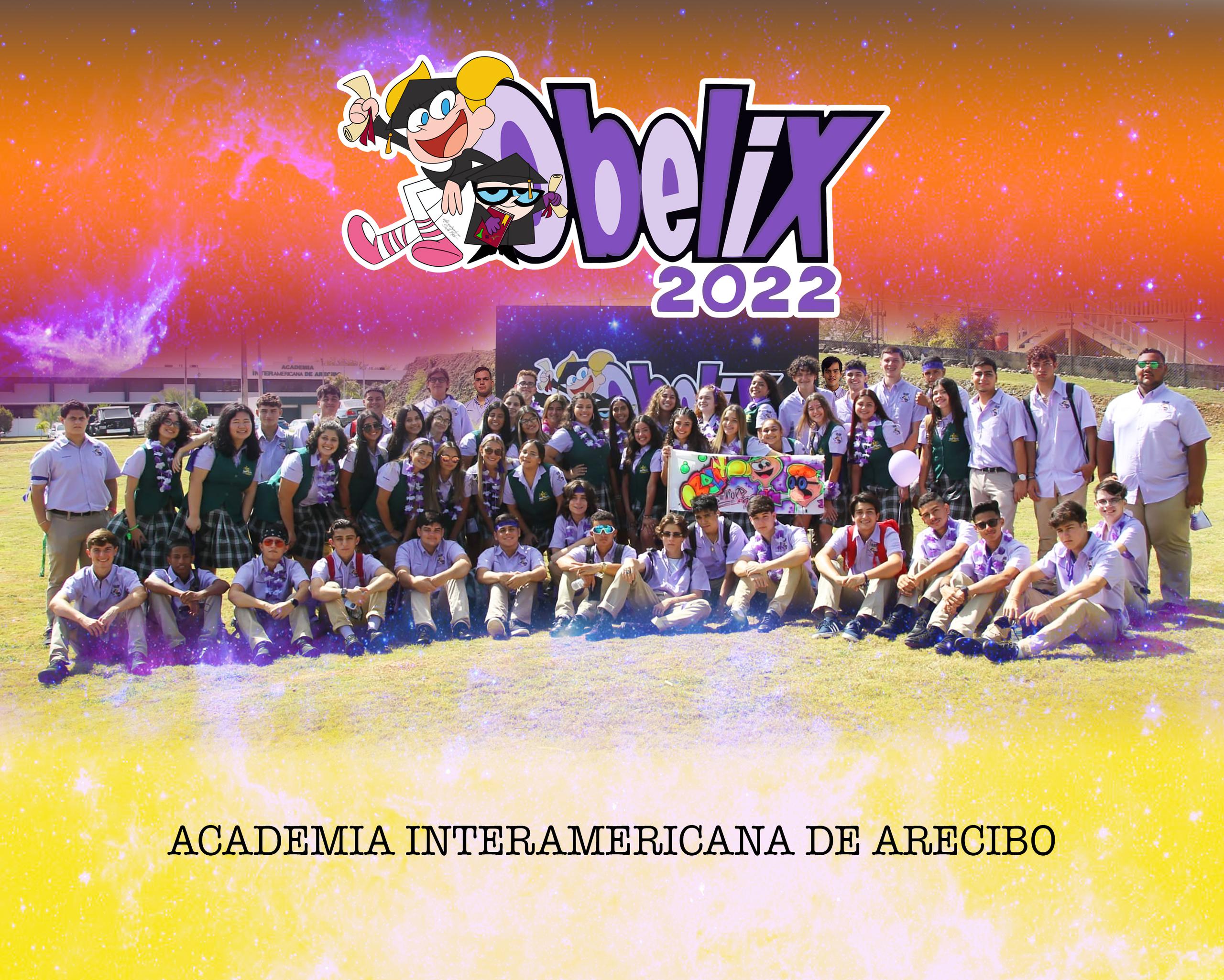 Clase Senior 2022 de la Academia Interamericana Arecibo.