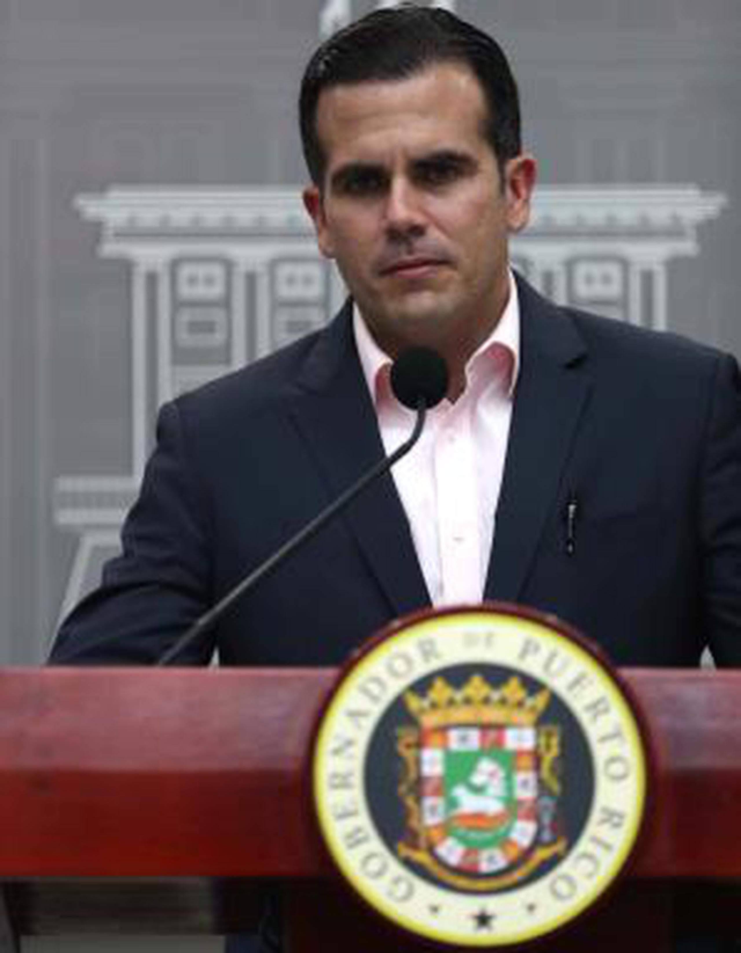 Gobernador Ricardo Rosselló Nevares (Archivo)
