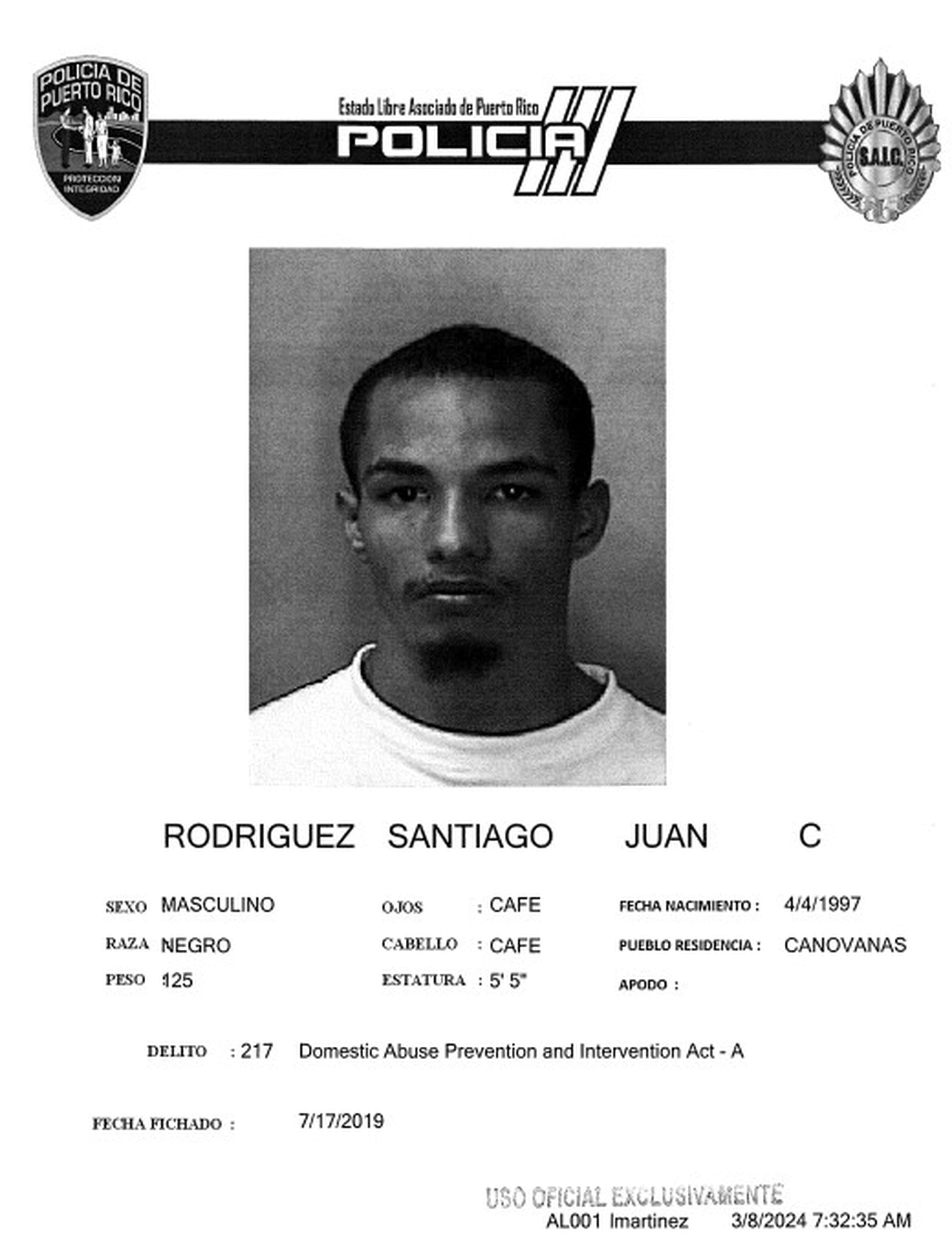 Juan Carlos Rodríguez Santiago