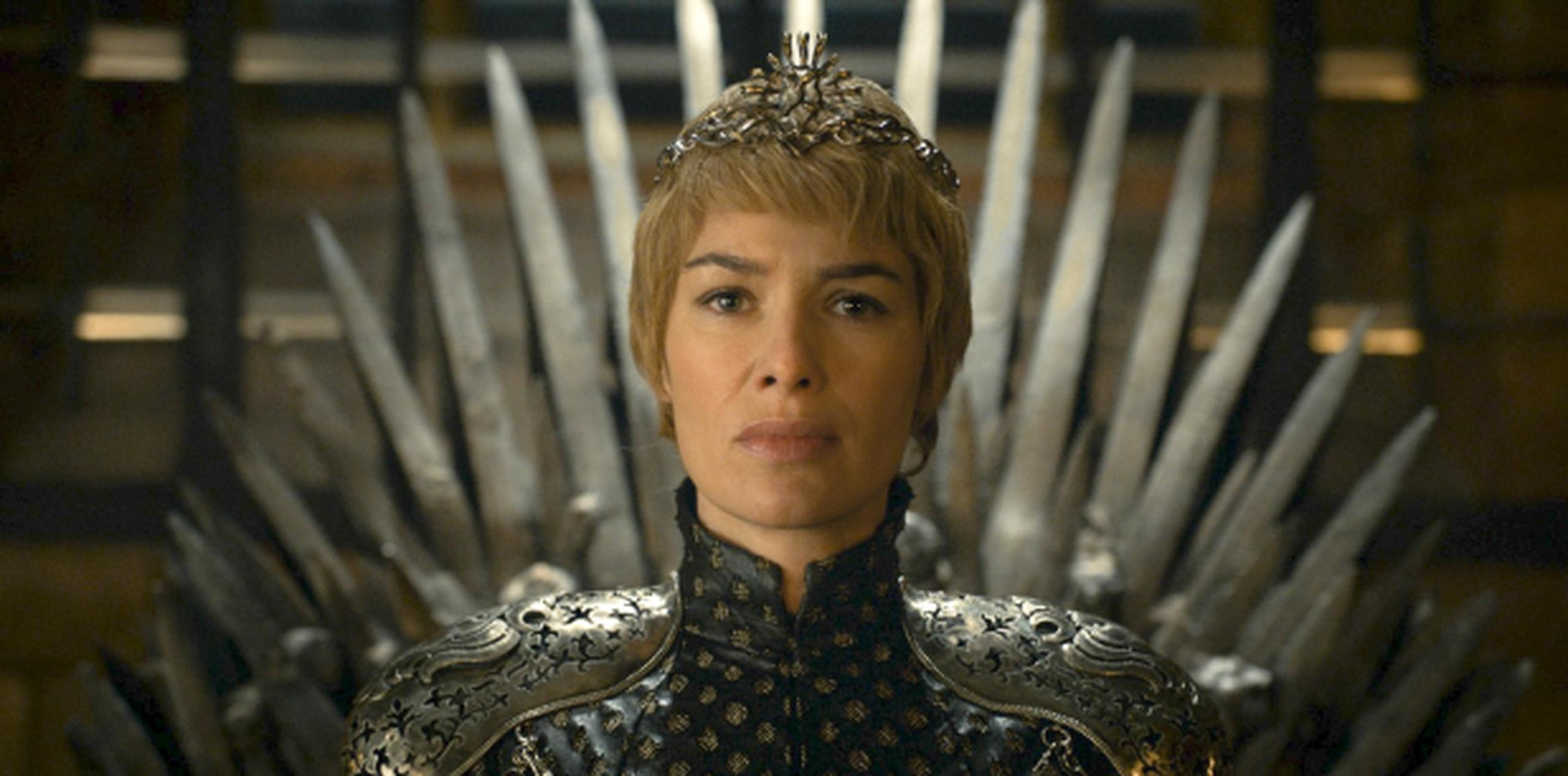La actriz inglesa Lena Headey interpreta a Cersei Lannister en la serie. (Archivo)