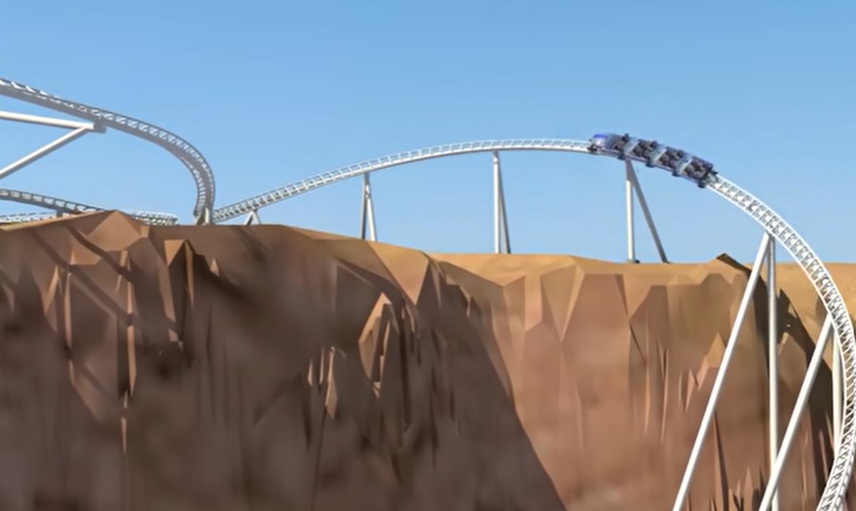 It is the world’s largest roller coaster