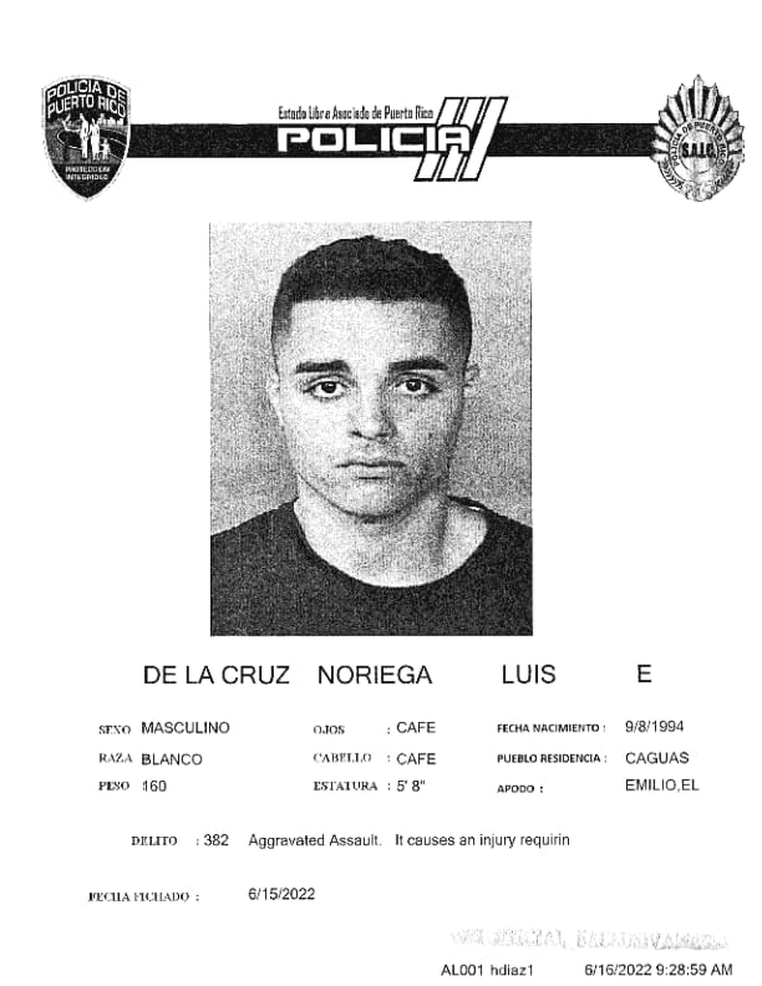 Luis Emilio De La Cruz Noriega.