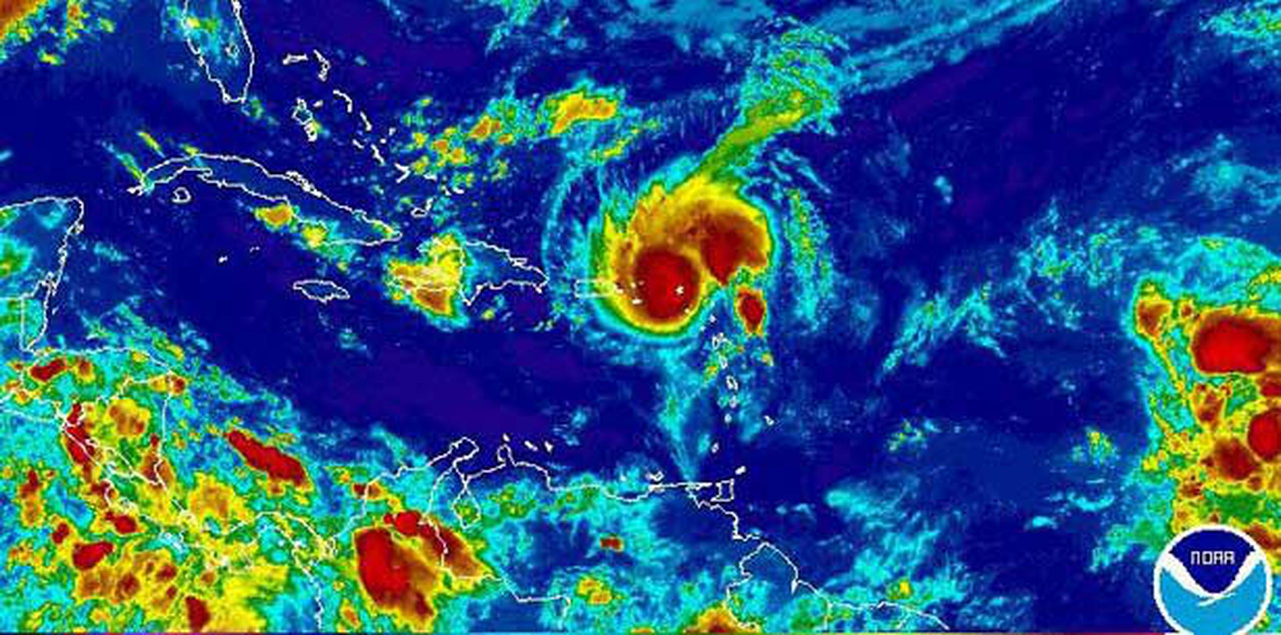 El NHC espera que en las próximas horas el huracán se fortalezca aún más. (NOAA)