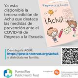 Presentan tercera edición de libro infantil educativo sobre COVID-19, “Achú”