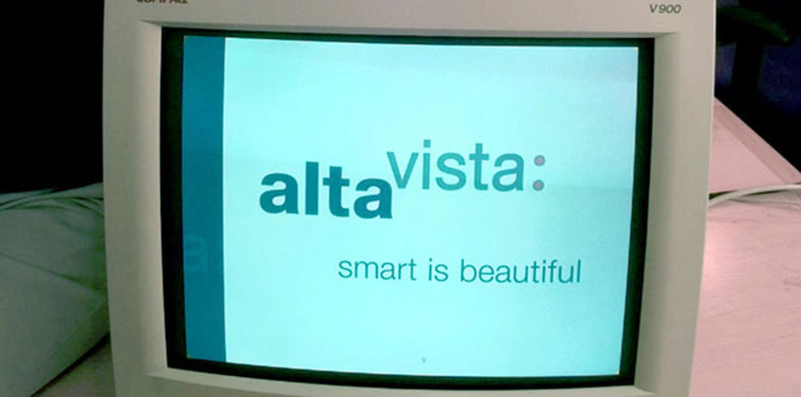 AltaVista, uno de los buscadores en más antiguos, llega a su